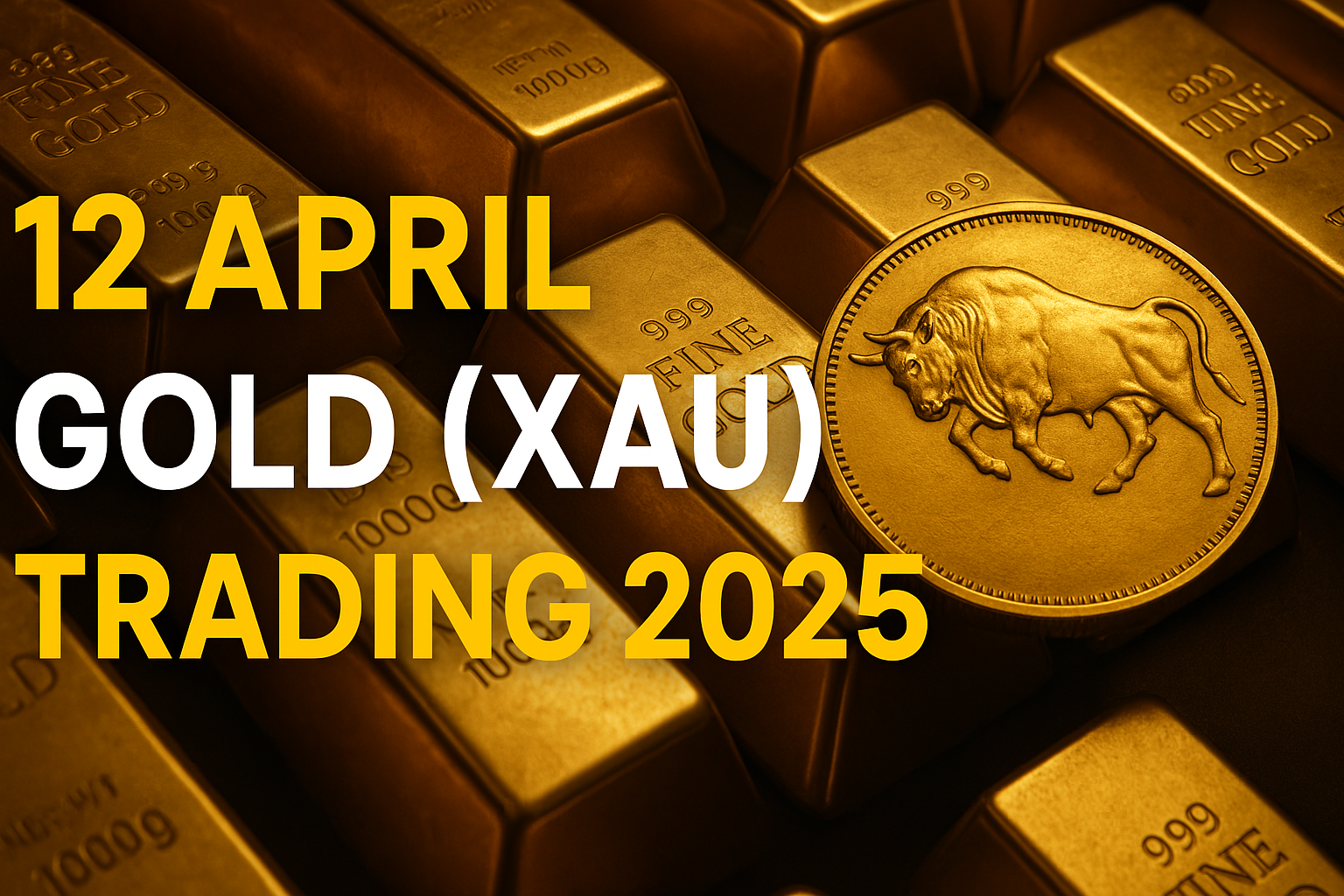 12 APRIL GOLD XAU Trading 2025