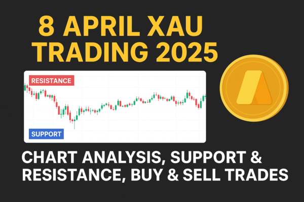 8 APRIL GOLD XAU Trading 2025