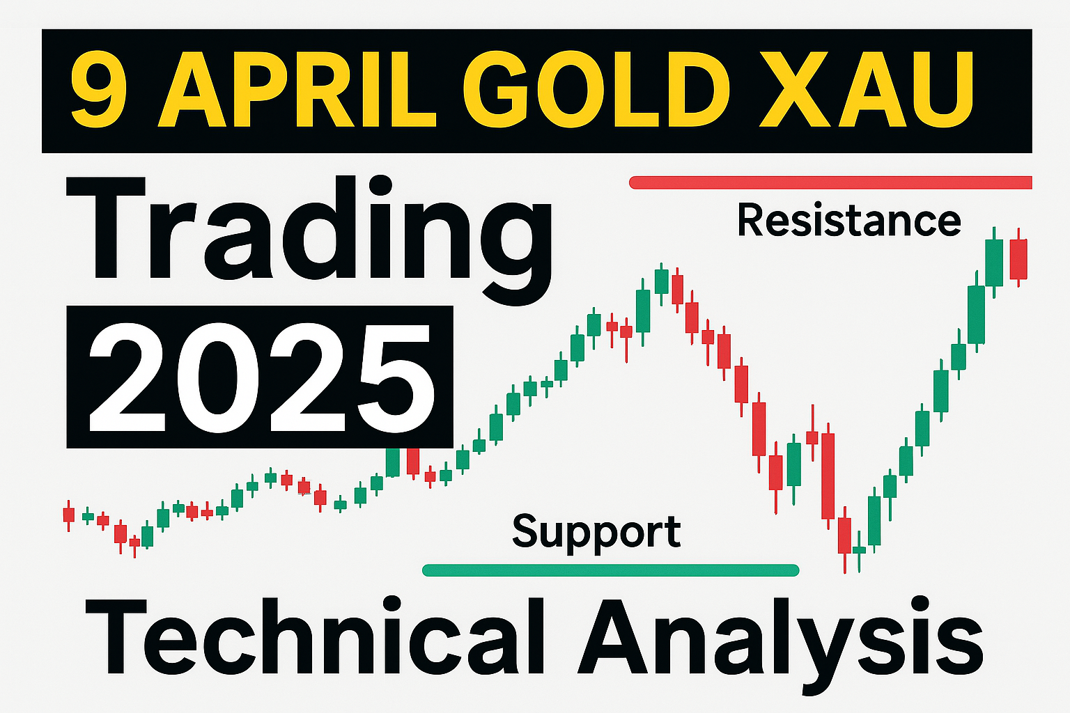 9 APRIL GOLD XAU Trading 2025